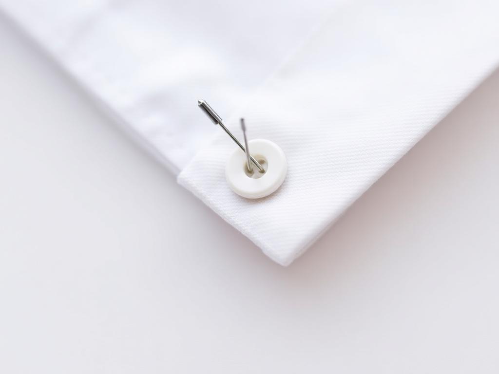 Bouton à recoudre